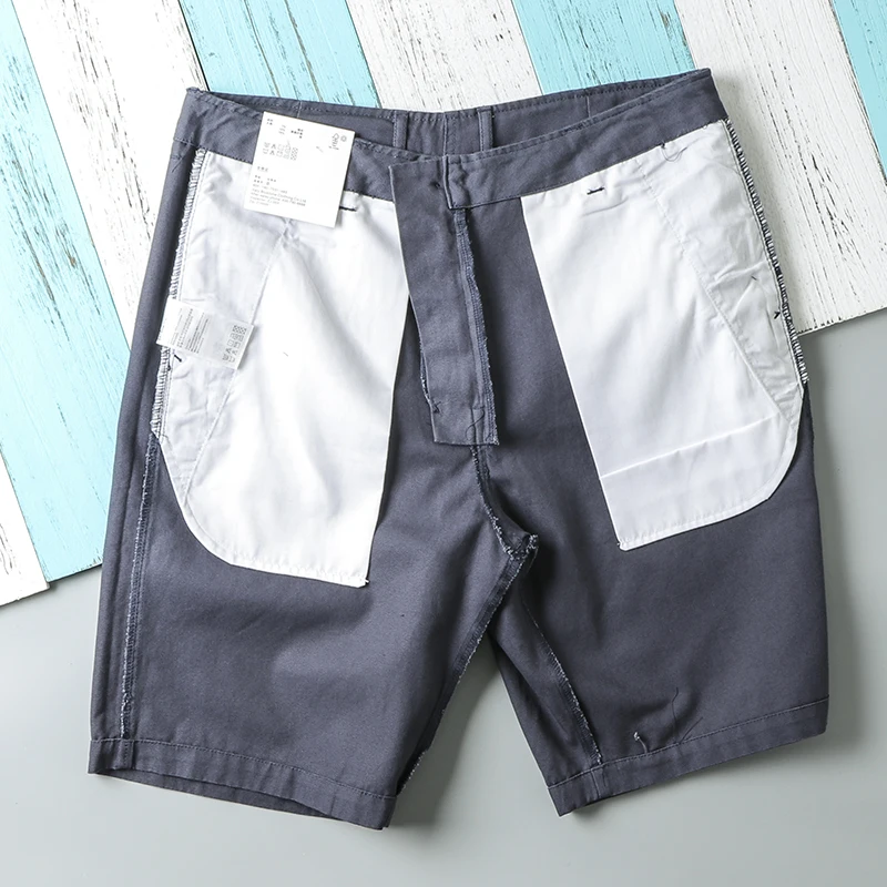Casual Shorts for Men Classic Fit Flat Front Stretch Solid Chino Deck Short Outdoor Sports Lightweight Quick Drying Summer Pants 5