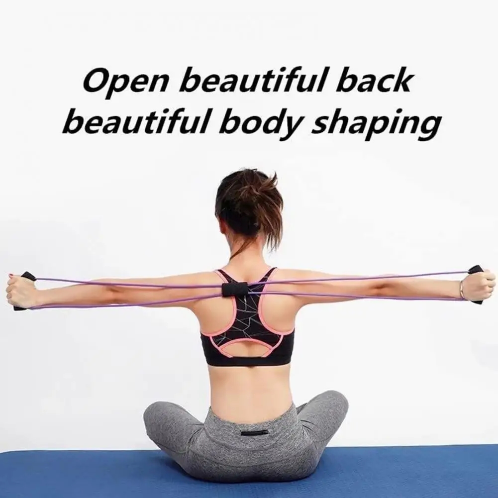 Yoga Fitness Kit Pilates Ring Yoga Ball Glute Booty Band Figure 8 Resistance Band Stretching Belt Gym Equipment 11Pcs/Set