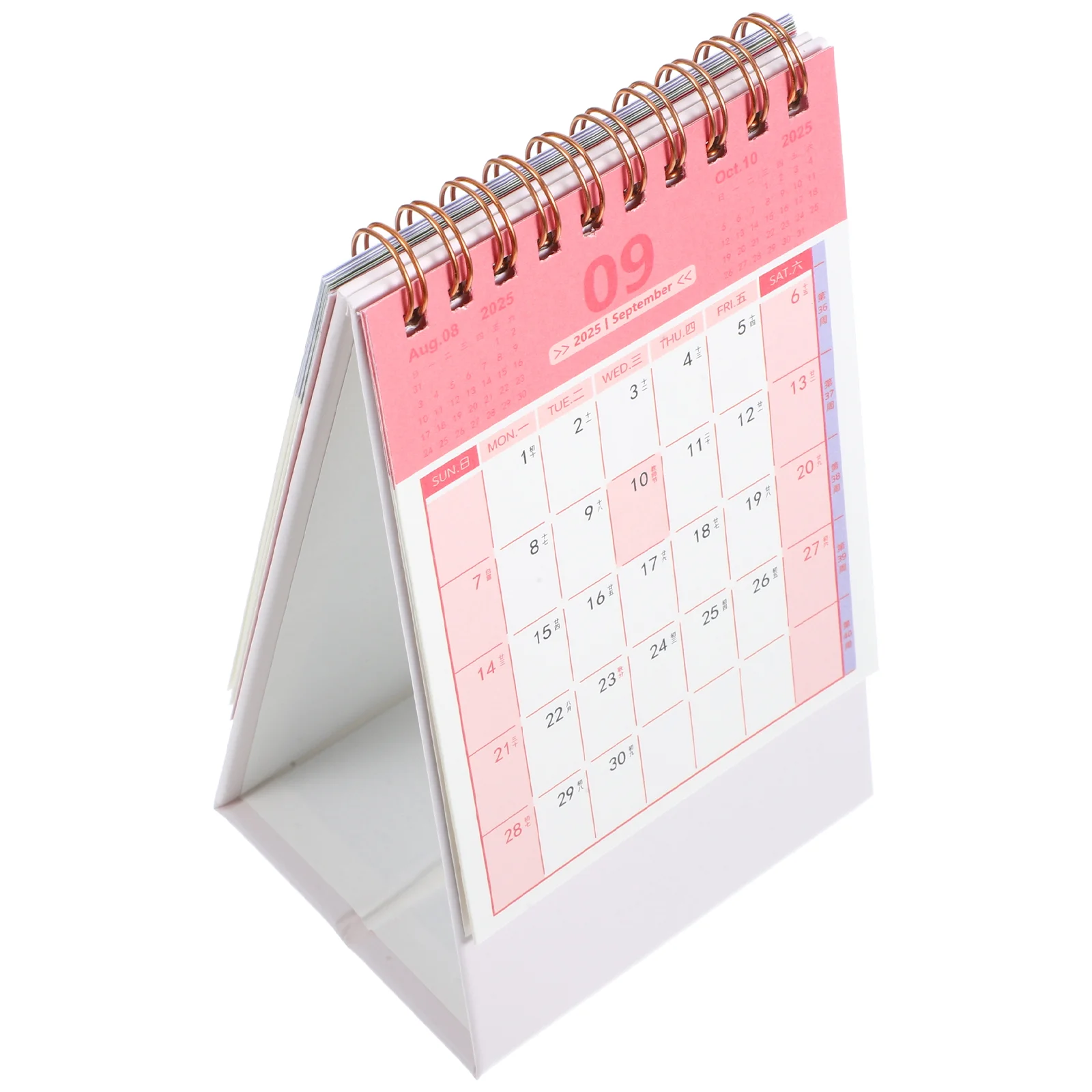 2025 Desk Calendar Office Accessory Decorative Pocket Chinese Style Desktop Household