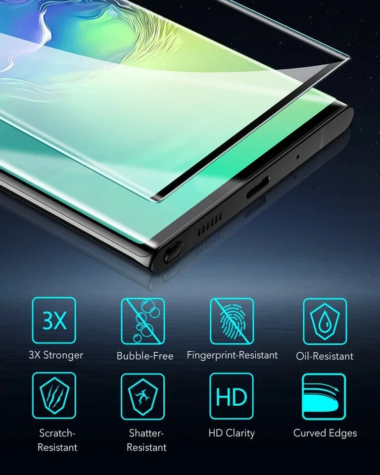 Premium Privacy Full Cover 9H Tempered Glass Screen Protector, Anti Spy