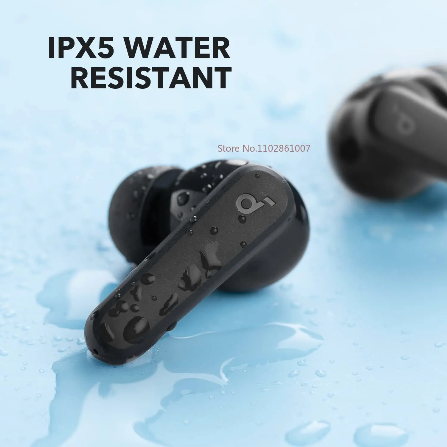 Anker Soundcore 트루 와이어리스 이어버드, 10mm 드라이버, 블루투스 5.3, 30HPlaytime, AI 클리어 통화용 마이크 2 개, 앱을 통한 지지대 EQ, P20i