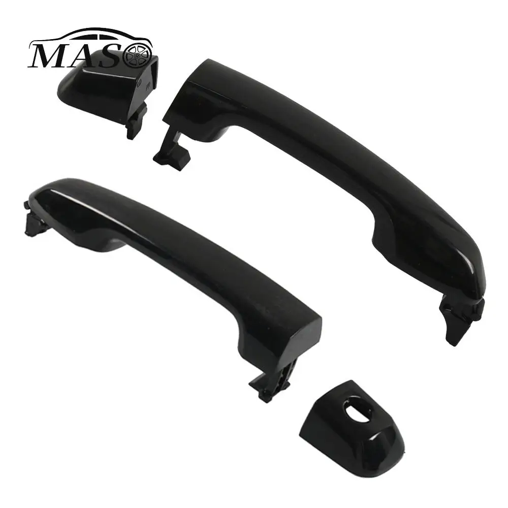 

ABS Black Front Left/Right Exterior Door Handle Cover 69211-60090 for Toyota Prado 2010 2011 2012 2013 2014 2015 2016 2017