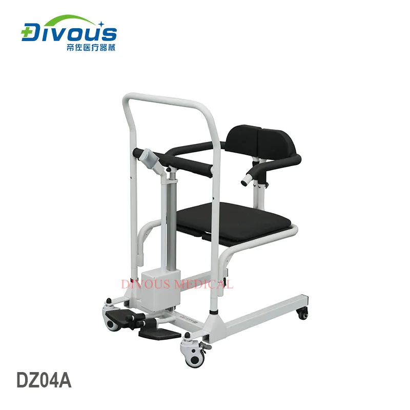 Multifunctional Lift Chair Electric Patient Transfer Chair with Commode for Elderly and Disabled