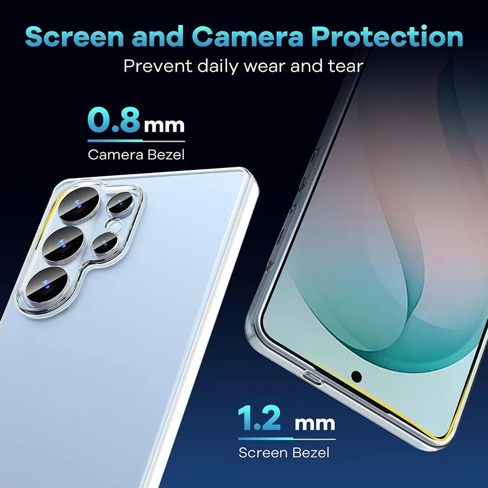 Premium Silicone Soft Case - Ultra Clear, Ultra Thin Cover