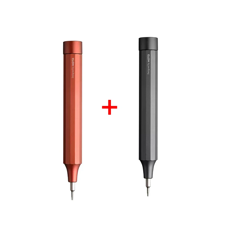 HOTO Multi-purpose Precision Screwdriver Aluminum Alloy Magnetic Bits 24 in 1 Mini Portable Multi-functional Screw Driver Set 