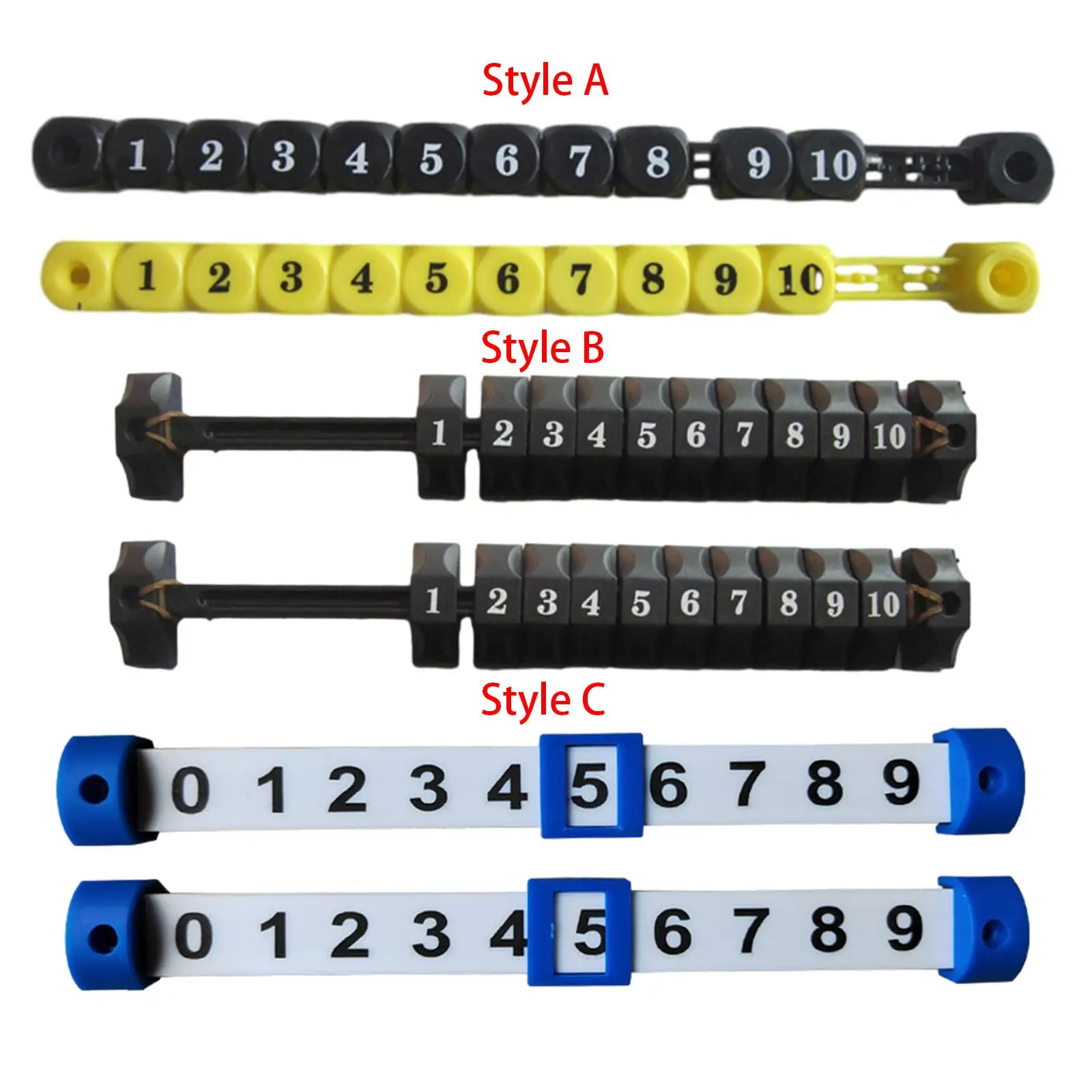 2x Foosball Scoreboard Indicator Universal Table Foosball Score Counter