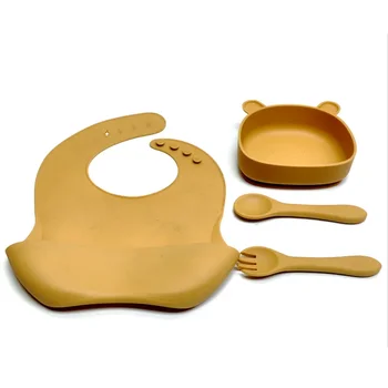 실리콘 보충용 젤 디너 플레이트, 어린이 식사 식기 흡착, 데스크탑 과일 플레이트 상품 이미지