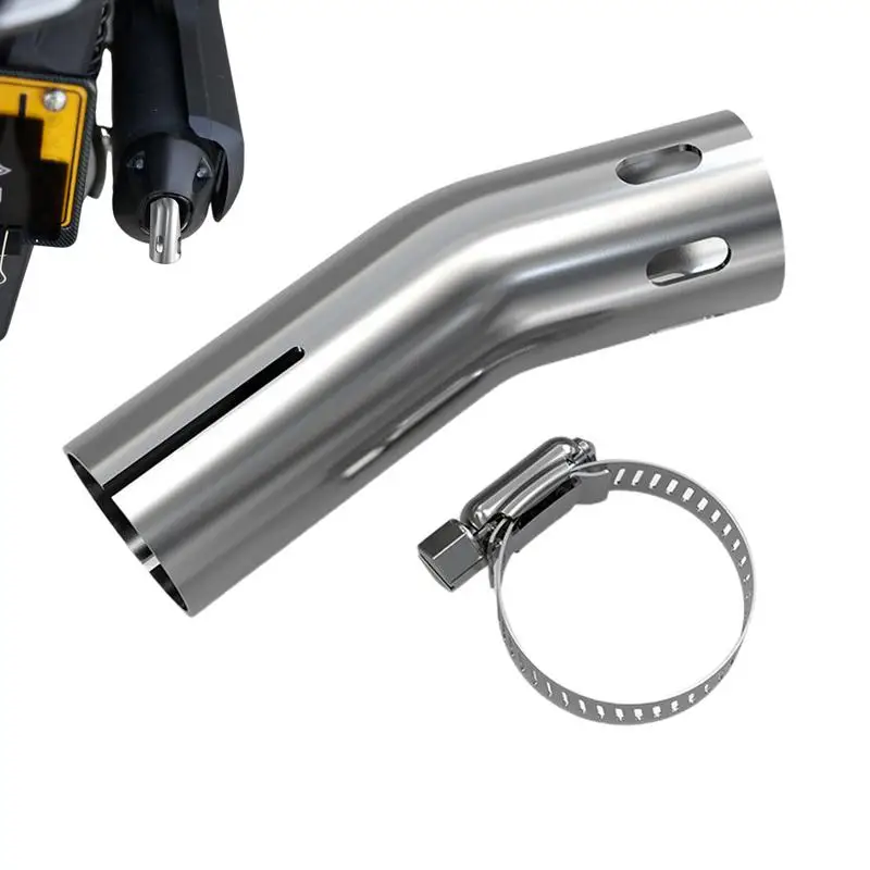 

Motorcycle Exhaust Pipe Motorcycle Exhaust Pipe Decorative Protection Pipe Decorative Exhaust Elbow Pipe Exhaust Pipe For PCX160