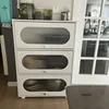 Solid Wood Kitchen Cabinets Household Living Room Storage Cabinets Multi-functional Multi-layer Kitchen Pantry Cabinet N 5