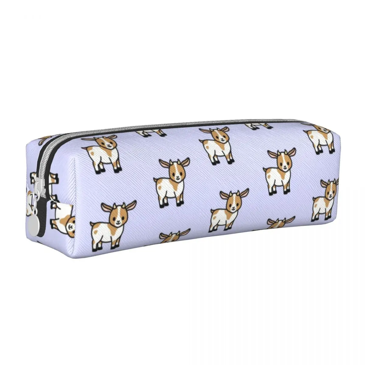 

Cute Goats Animal Pencil Case Pen Box Bags Student Large Storage Office Gifts Pencil Box