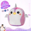 30cm Pink Penguin Doll Throw Pillows Soft Plush Animals Unicorn Penguin with Wings Toys For Girls Sleeping  Stuffed Toys 3