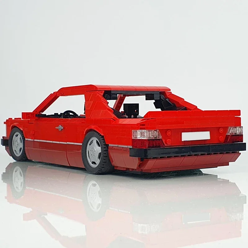 쿠페 모델 빌딩 키트, 자동 잠금 블록, 생일 크리스마스 선물, W124, 1343PCs, 신제품