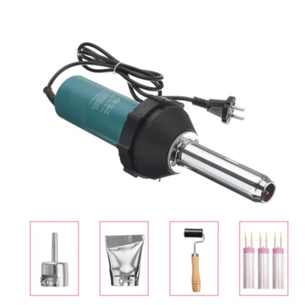 

1080 Вт, 50 Гц, В переменного тока, пистолеты горячего воздуха для пластиковой сварки, стандартный сварочный аппарат, набор горячих инструментов с насадкой и роликовым сварочным аппаратом