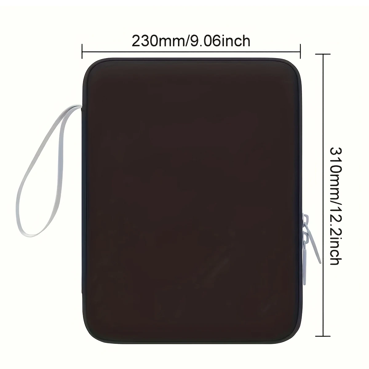 Shockproof Tablet Sleeve Bag and Handbag with Multi Pockets, 12.9 Inch Cover