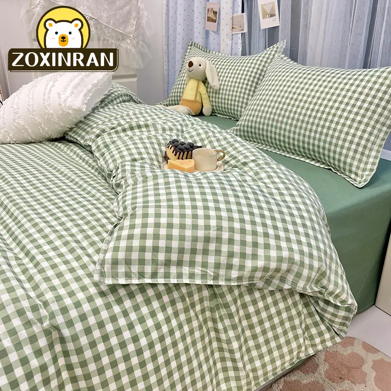 Bedding Set Bed Linen 2 Bedrooms Duvet Cover Bedspread on The Bed Sheet Queen Size 180x200