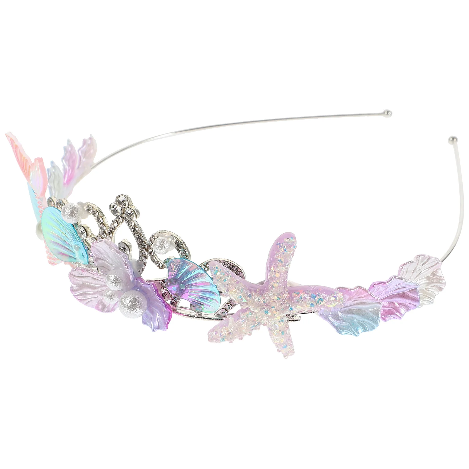 

Shell Mermaid Headdress Costume Hair Decor Mermaid Headband Party Shell Mermaid Hairband