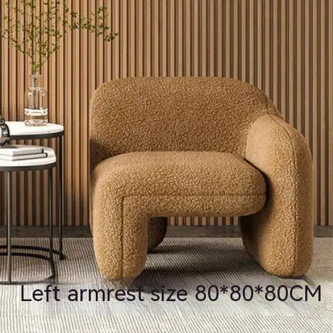 80cm Brown wool-R