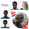 100Pcs Disposable Shower Caps Hotel Plastic Waterproof Headgear Women Transparent Beauty Hair Dye Salon Caps Elastic Bath Cap 4