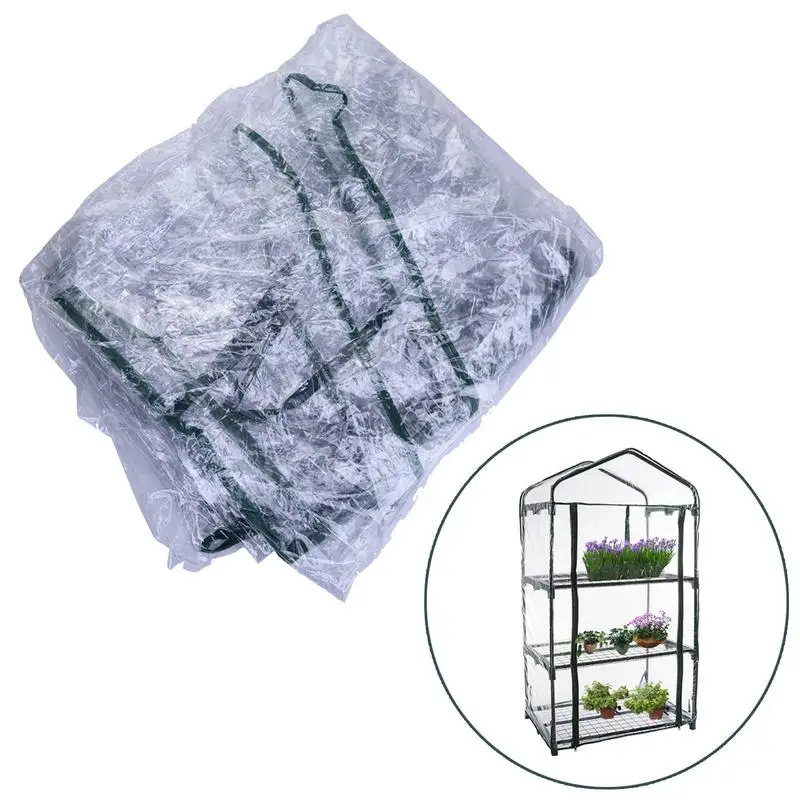 2/3/4/5 Tier Small Greenhouse Cover for Garden Plant Protection Outdoor,grow tent