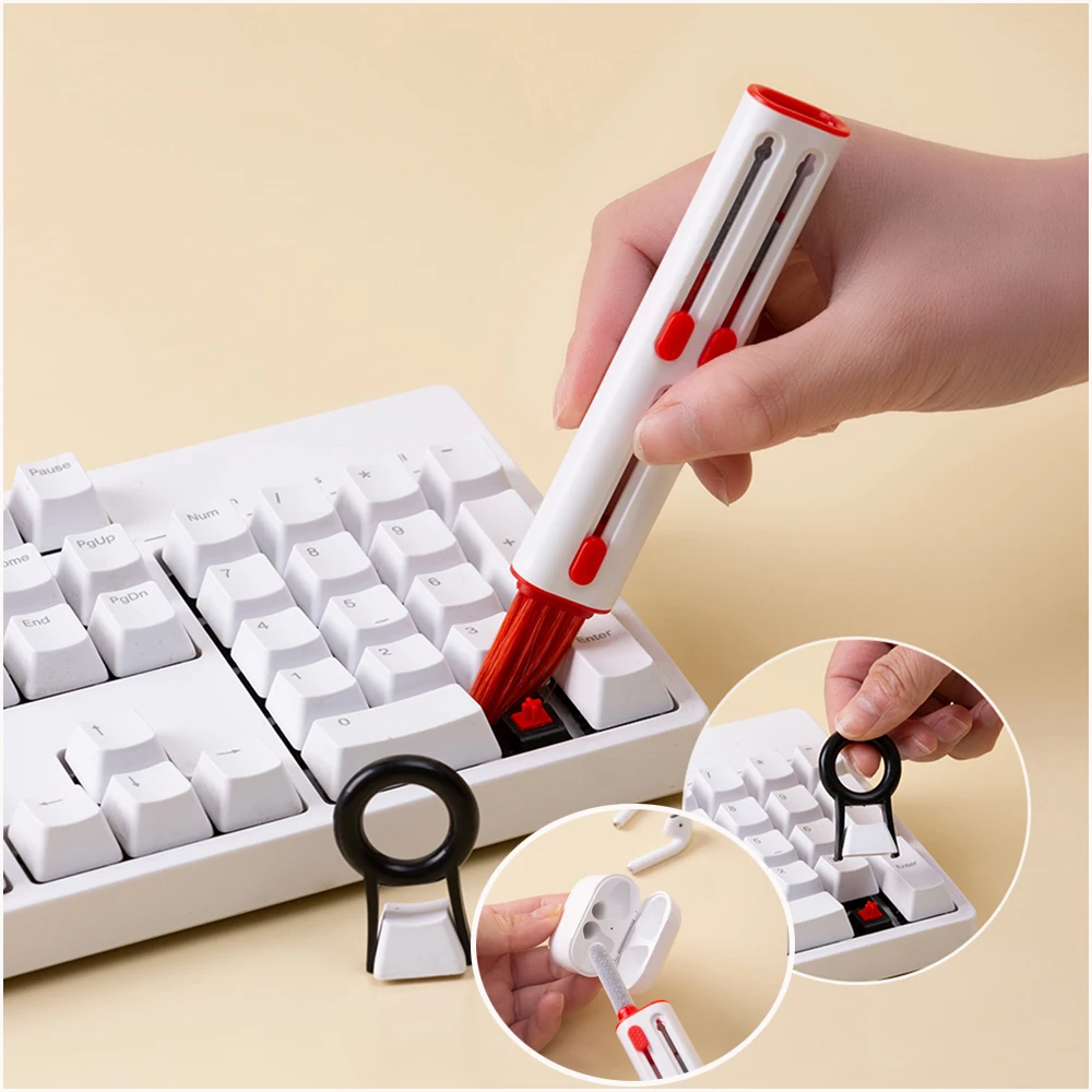 Cleaner Kit Earphone Cleaning Pen Computer Keyboard Cleaning Brush