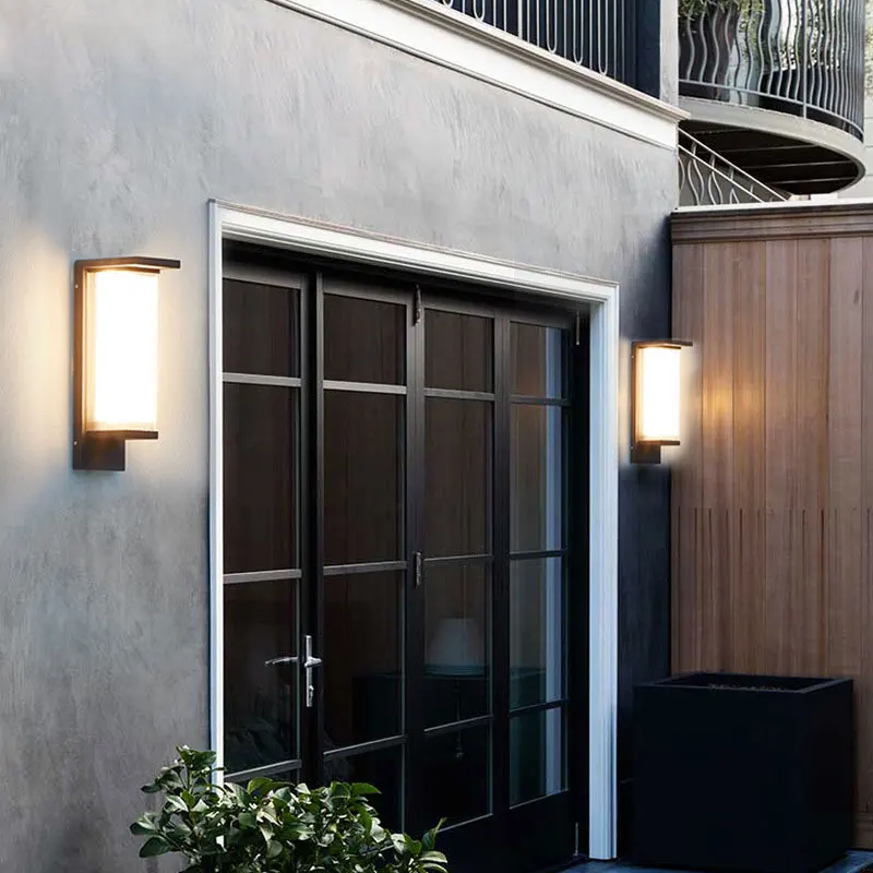 Outdoor Wall Lamp, Courtyard, Villa Entrance Wall Lamp, Outdoor Waterproof Garden, Yard Lighting