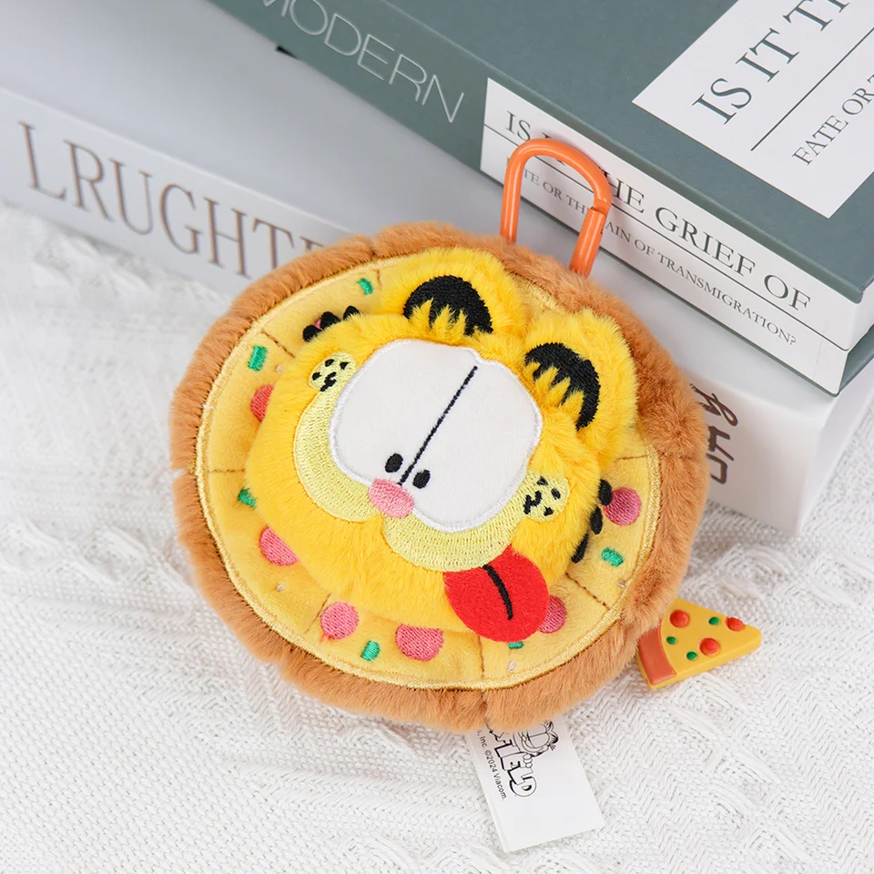Portachiavi Gatto Toast Giallo – Peluche Kawaii Giapponese Per Borsa E Zaino