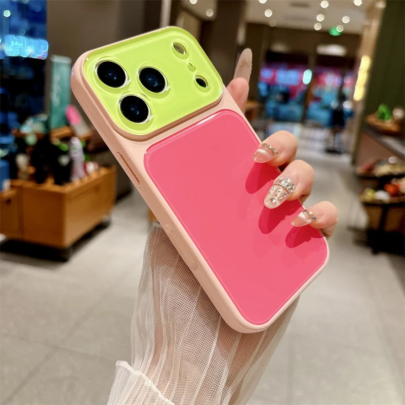รูปสินค้า เคสกันกระแทกสีสันสดใสสำหรับ iPhone 17 Pro Max