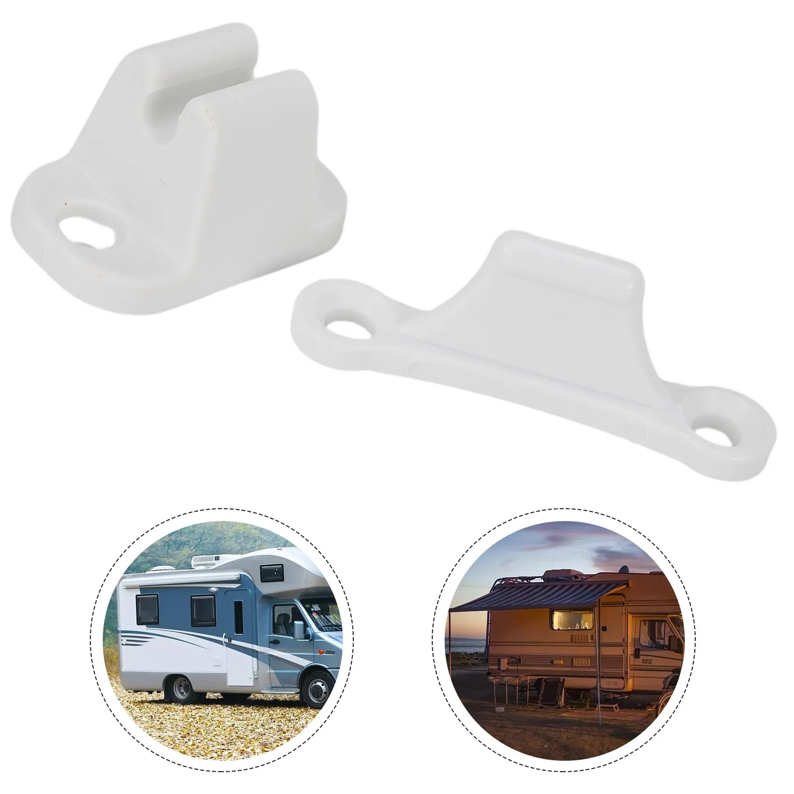 

Caravan Or Motorhome White Plastic Main Door Catch Retainer Holder CDR7 T-shaped Door Suction For Swift Car Accessories
