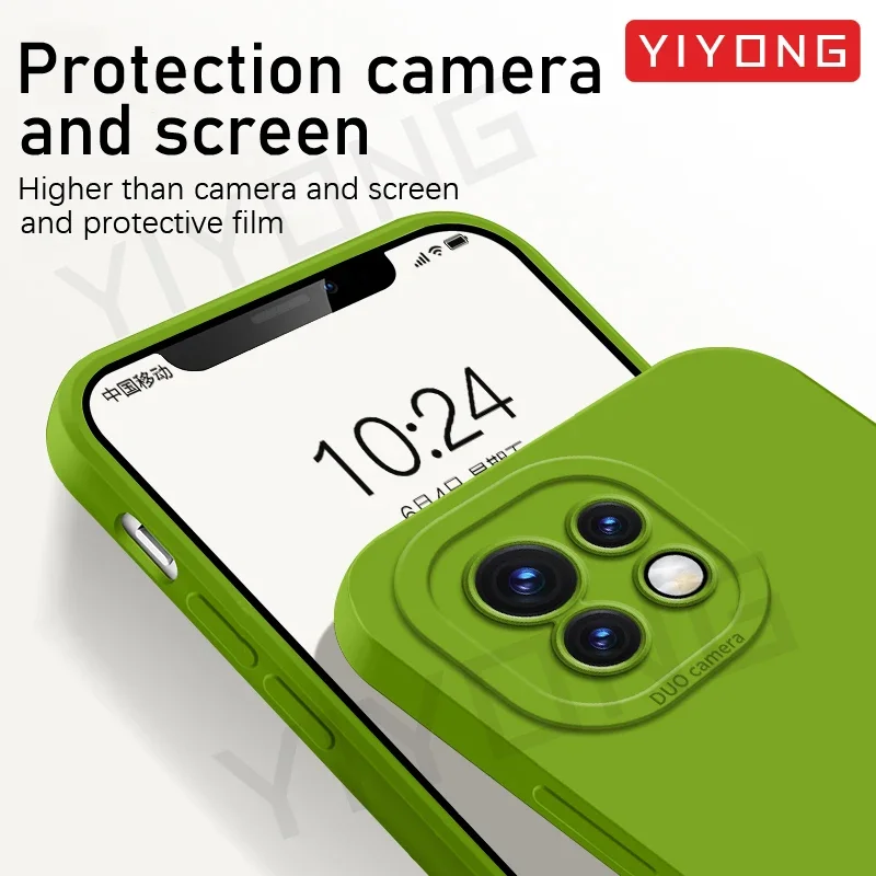Silky Soft Liquid Silicone Phone Case by YIYONG