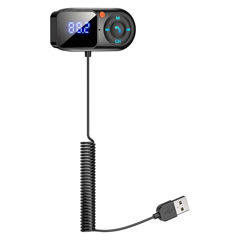 Wireless Bluetooth 5.0 FM Transmitter Car Mp3 Player Handsfree Car Kit LCD Aux Audio USB Charge PD18W Accessories FM Modulat fm transmitter,car mp3 player