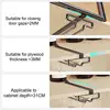 Wine Glasses Holder Under Cabinet Stemware Hanging Rack Bartender Organizer Glass Goblet Iron Rack Bar Kitchen gadgets 3
