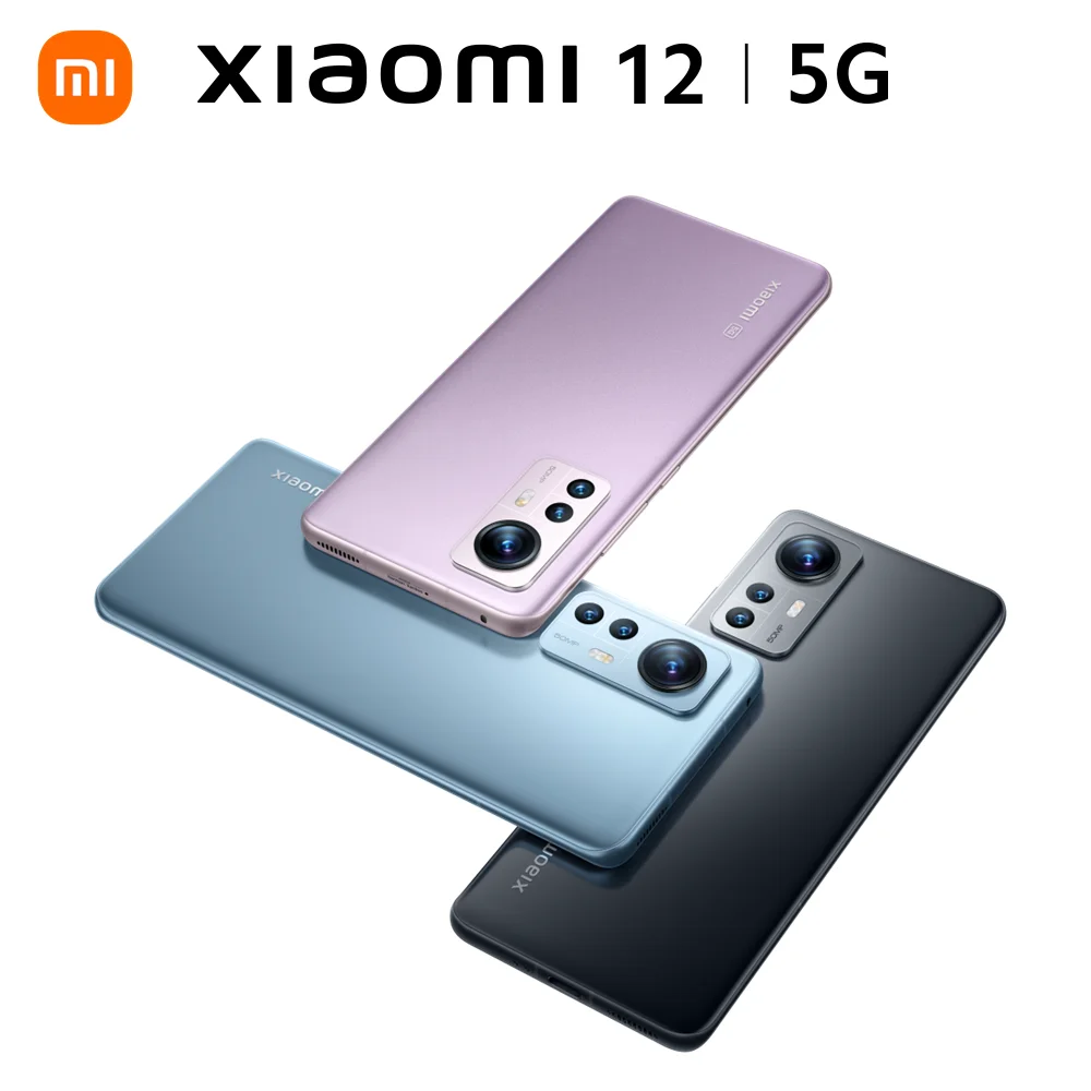 Xiaomi 12 8Gb 128Gb/12Gb 256Gb Gb Globale Versie Snapdragon®8 Gen 1 Octa Core 120Hz 50mp Camera 67W 50W Draadloos Turbo Opladen