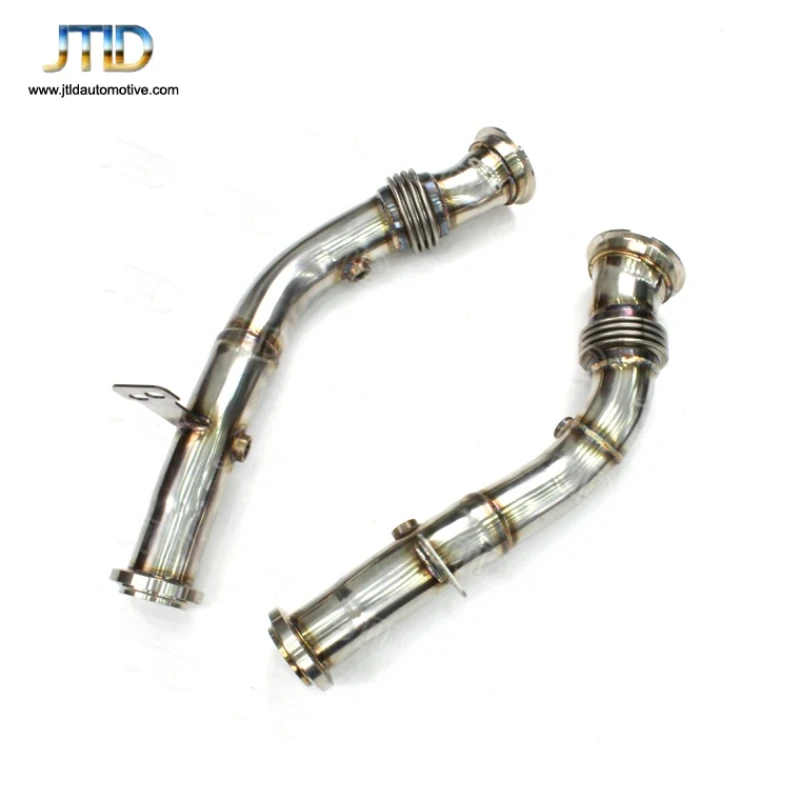 

Car Exhaust System Downpipe For Mercedes Benz C43 W205 AMG 2018-2020 3.0T Stainless Steel Muffler Down Pipe