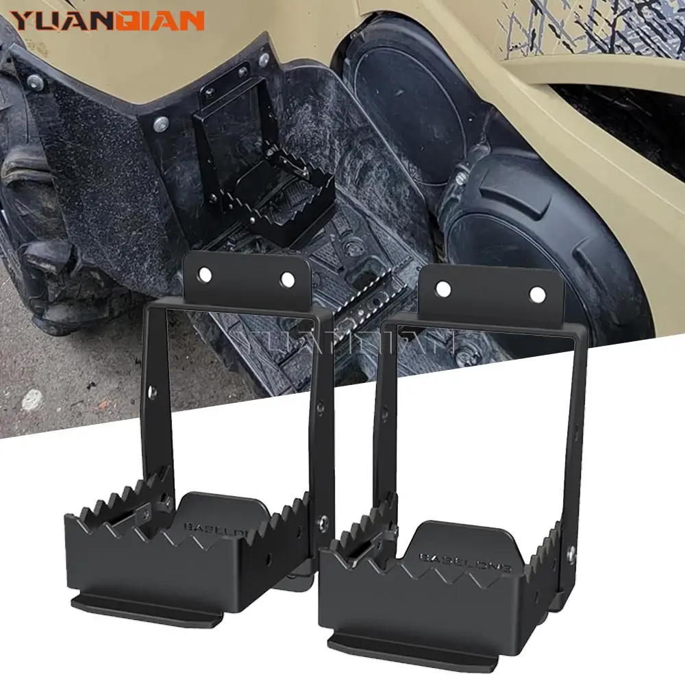 

For Honda Fourtrax Foreman/Rubicon/Kodiak 450/700 For Suzuki KingQuad 400-750 ATV Motorcycle Rear Foot pegs Foot Rests Pedals