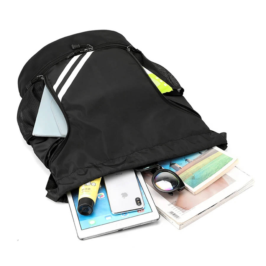 Gym Bag Fitness Backpack Women Men Basketball Backpack Outdoor Soccer Football Storage Bags Training Drawstring Sports Knapsack 4