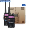 2pcs BAOFENG 5W 8W High Power Dual Band Two Way Radio Long Range Handheld Portable Walkies Talkies For Hunting