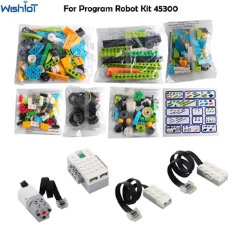 280PCS Programmazione FAI DA TE Robot Mattoni Elettronici Hub Motore Kit Compatibile con Blocchi di Costruzione We.Do 2.0 45300 Robotica Educativa