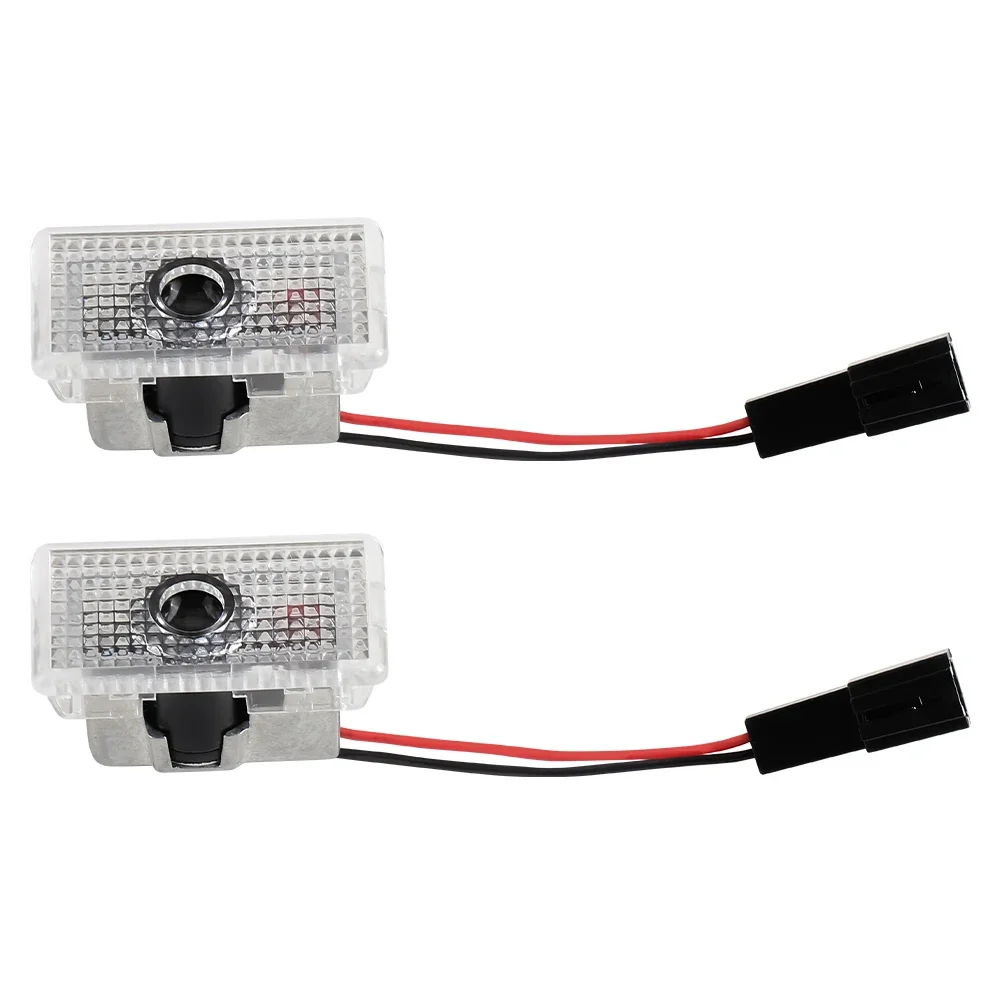 Car Door Projector Lamps 2/4Pcs HD Welcome Shadow Lights For Tesla Model 3 Y X-Model S 2015- car door projector lamps