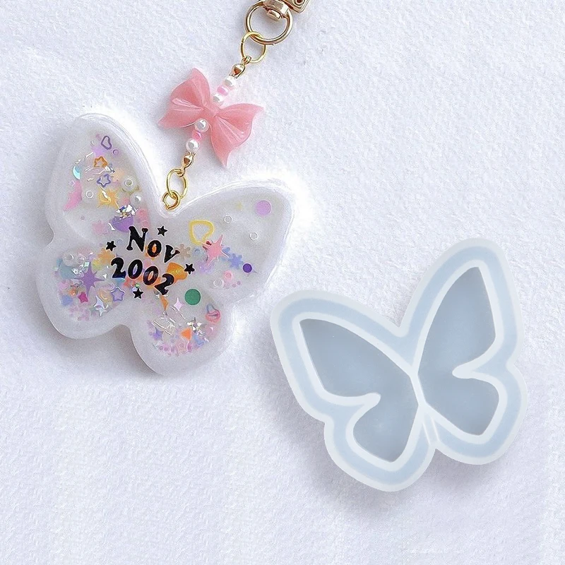 Epoxy Resin Molds Keychain Accessories  Silicone Flower Mold Epoxy Resin -  1/6/10pcs - Aliexpress