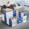 1Pc 14 Panels Baby Gate Playpen Spacious Area Foldable Baby Playpen Easy to Assemble Plastic Indoor Crawling Grille Indoor Toys 3