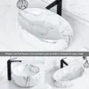 Bathroom Sink 24'' X 16'' Modern Above Counter Countertop Bathroom Vessel Sink Oval Sinks Furniture Fixture Home Improvement 4