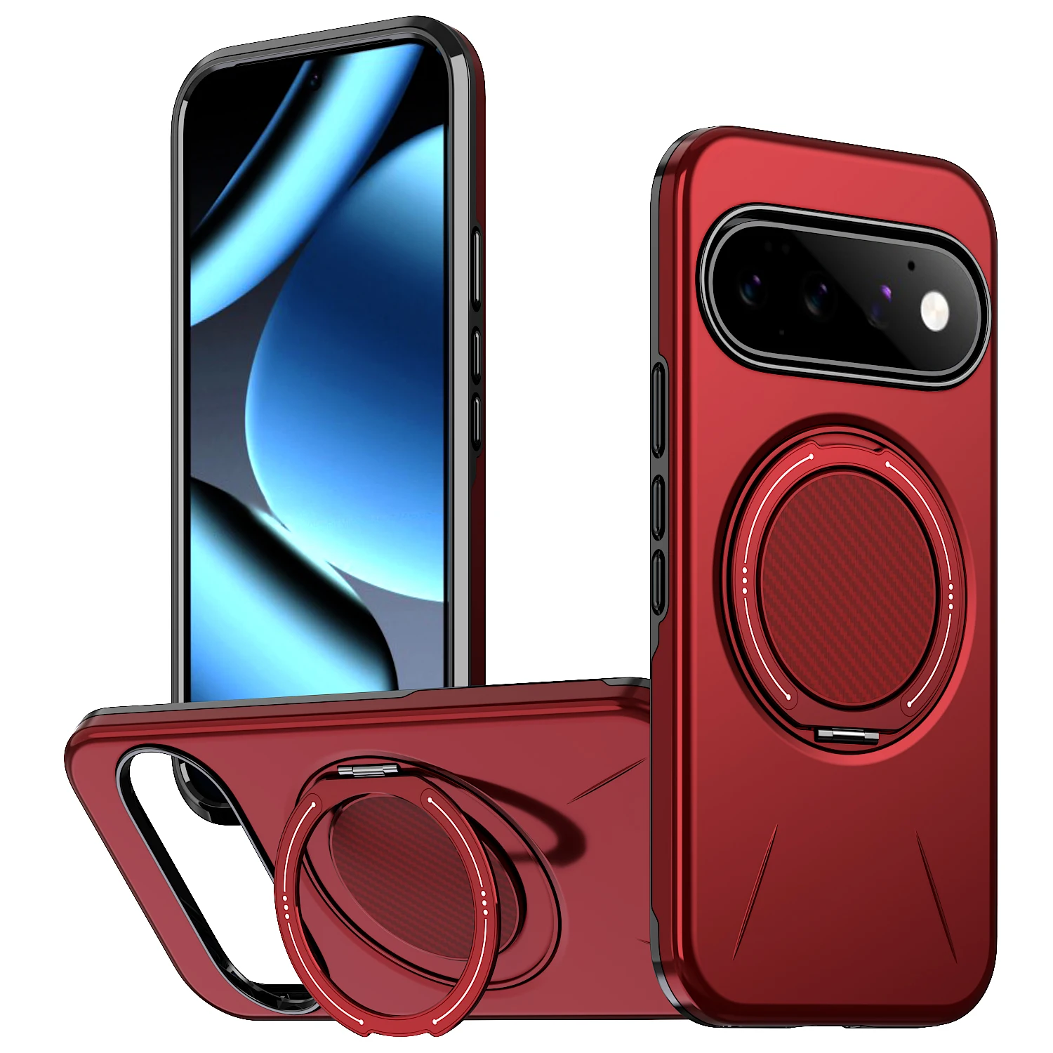 Ultimate 360° Magnetic Bracket Case with Magsafe Wireless Charging and Armor Protection