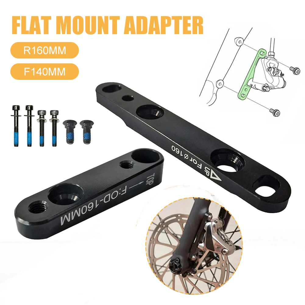 1pcsLightweightDiscBrakeAdapterRoadBicycleDiscBrakeFlatMount