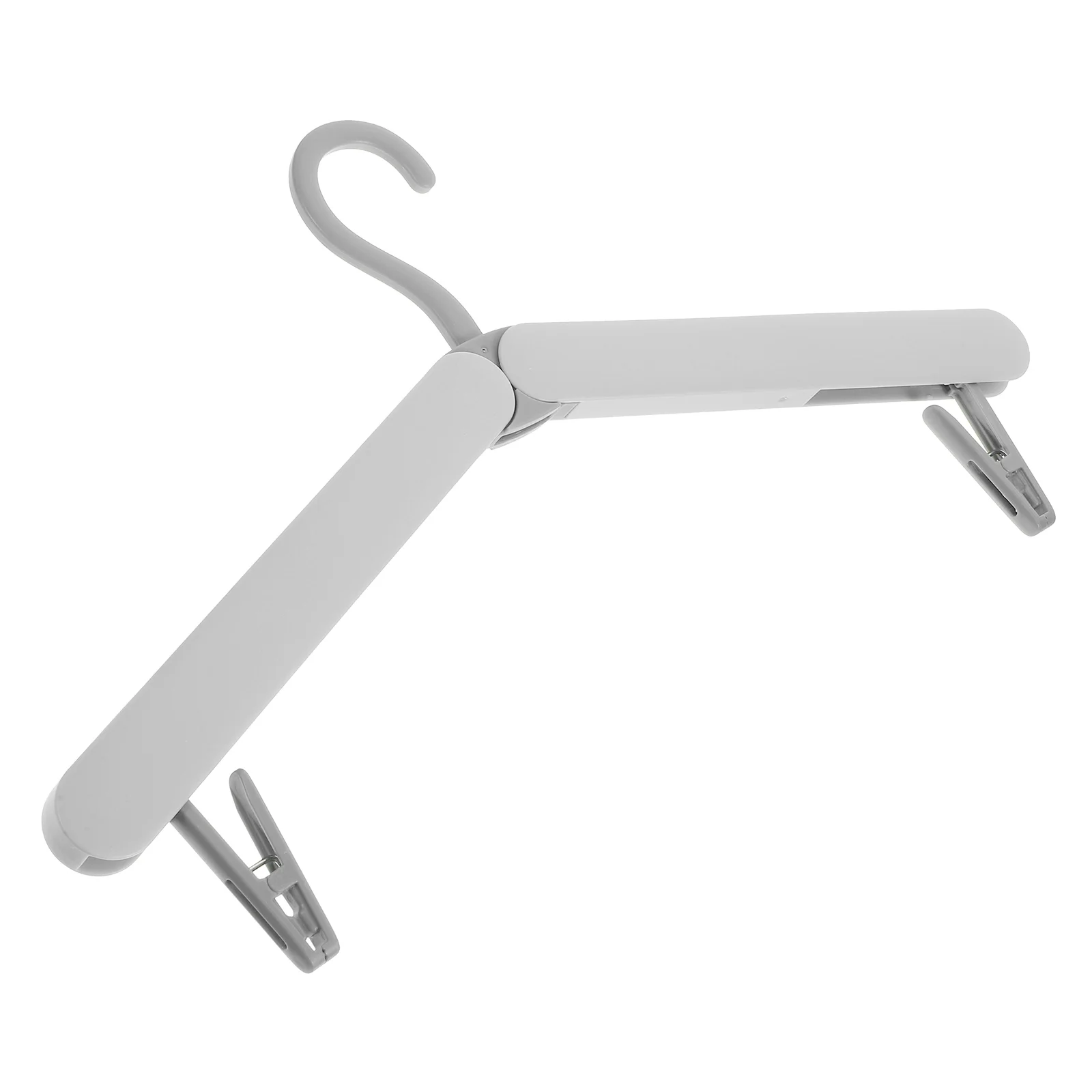

Folding Hanger Small Hangers Clothes Space Saving Collapsible Travel Drying Rack
