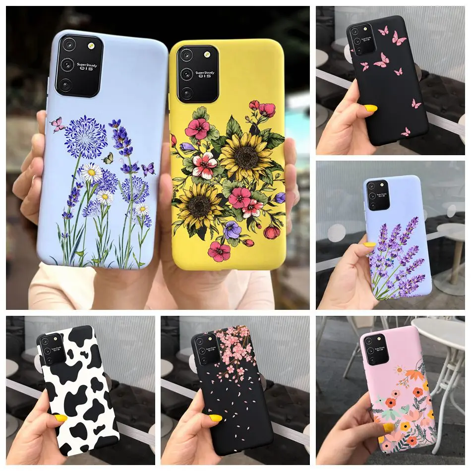 Elegant Floral Silicone TPU Soft Phone Case - Beautiful Design
