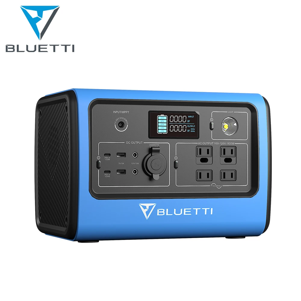 

700wh Lithium Battery 110v 220v Solar Charger Mobile Power Bank for Camping Travel