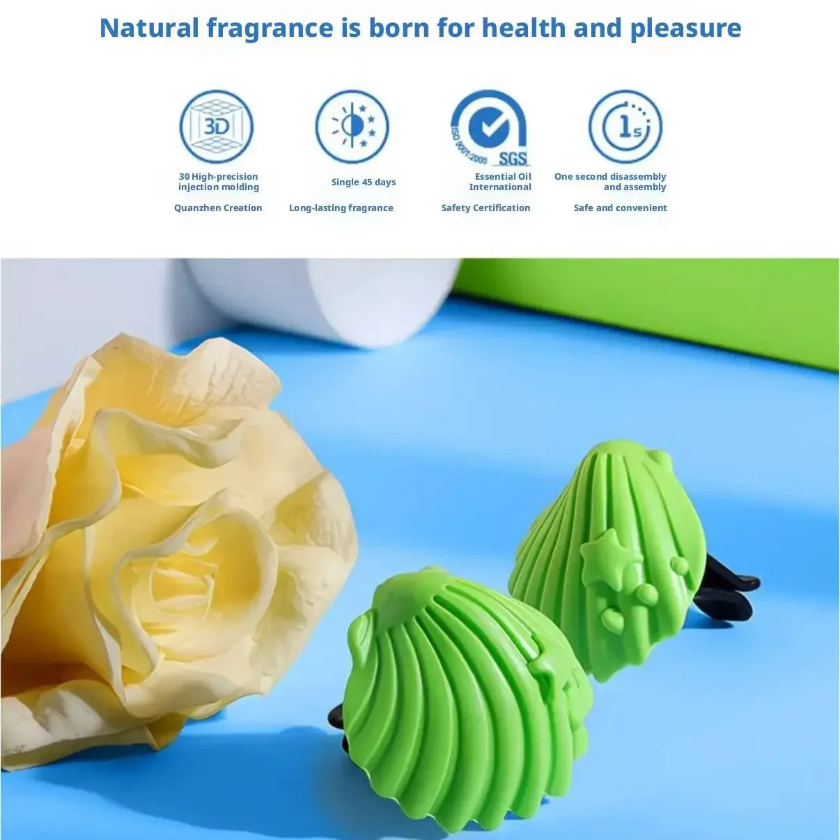 KOGADO Car Air Freshener Solid Shell Aromatherapy