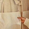 Luxury Thickened Cotton Linen Breathable Clothing Dust Cover Wardrobe Hanging Storage Bag Suit Coat Dress Dustproof Garment Bag 2