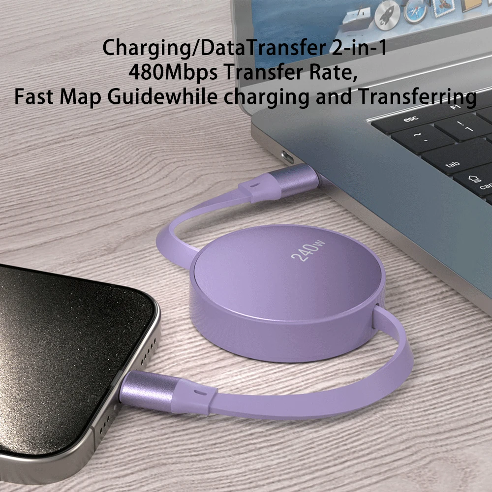 Retractable Type c to Type c 240W PD Fast Charger Cable for iPhone 15 16 Plus Pro Max Xiaomi MacBook iPad Portable Charger Cable BEST SELLERS Retractable Type c to Type c 240W PD Fast Charger Cable for iPhone 15 16 Plus Pro Max Xiaomi MacBook iPad Portable Charger Cable BEST SELLERS
