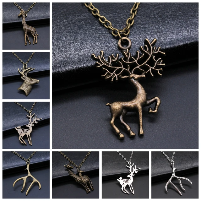 Stag Antler Pendant Necklace, Deer Antlers, Deer Antler Necklace, Animal  Charm, Tribal Charm, Men's Necklace, Women's Necklace